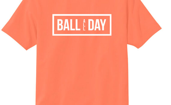 Peach 3D BALL ALL DAY Classic T